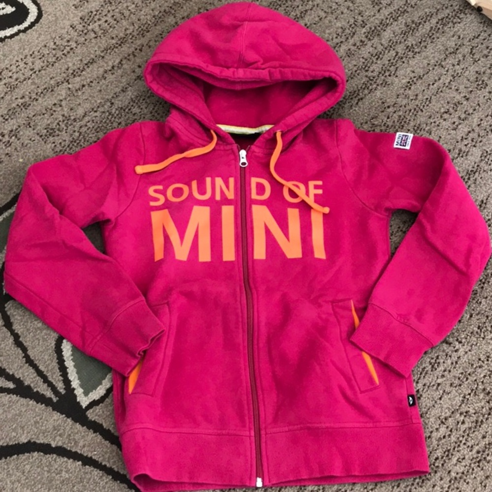 SOUND OF MINI Full zip Hoodie. Size M